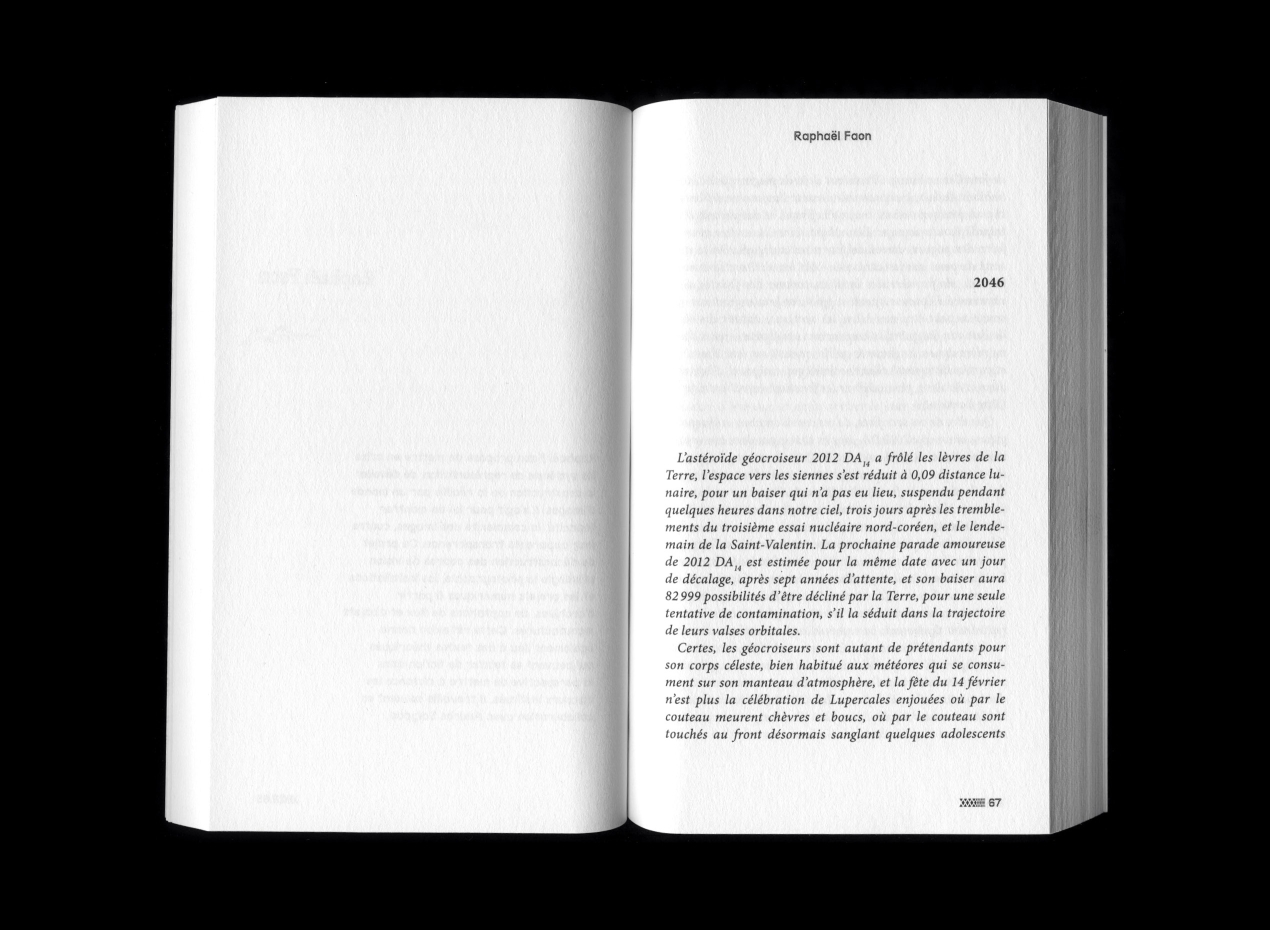 livre Sur la page, abandonnés intérieur